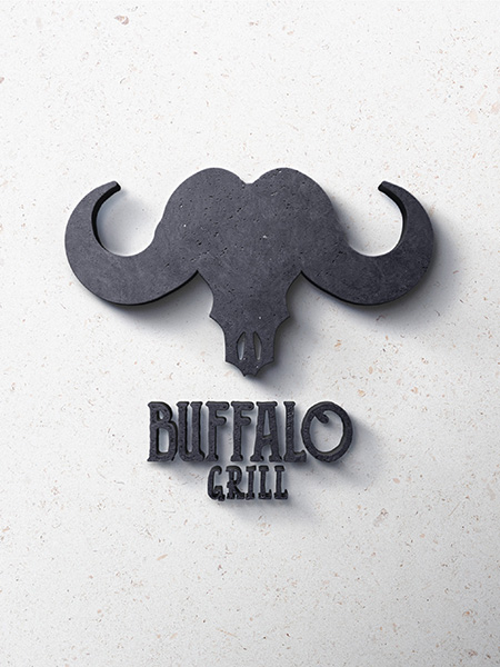 Buffalo Grill Logo Design